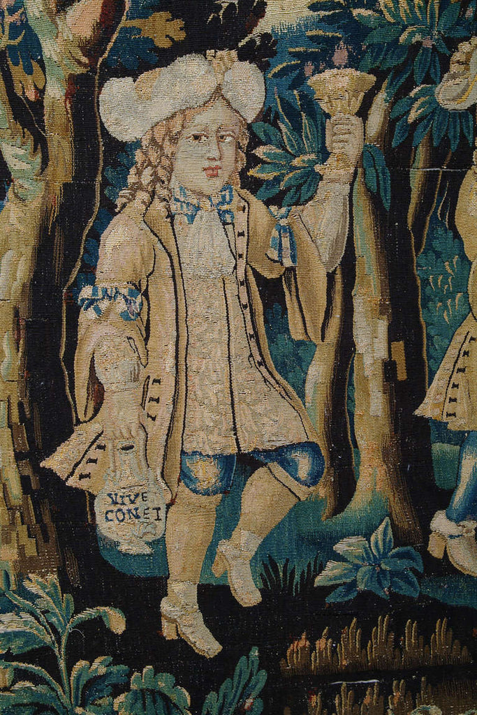 A Very Fine Late 17th Century Allegorical Flemish Brussels Baroque Tapestry