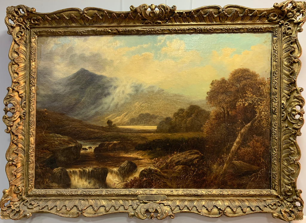 19th century oil on canvas - Circle of James Stark