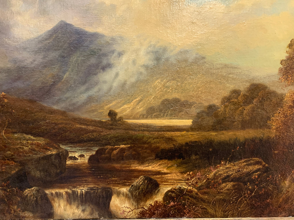19th century oil on canvas - Circle of James Stark
