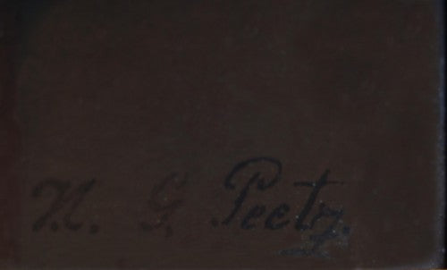 A LARGE KPM PORCELAIN PLAQUE DEPICTING REMBRANDT AND SASKIA, 19TH CENTURY